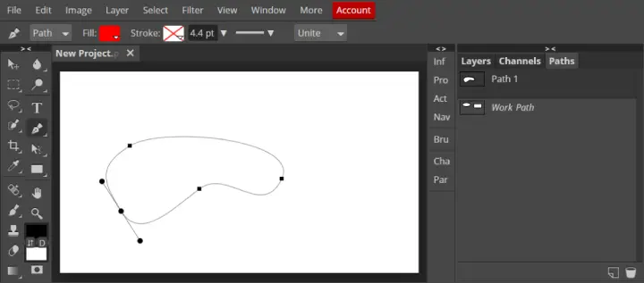 Design graphics and vectors online