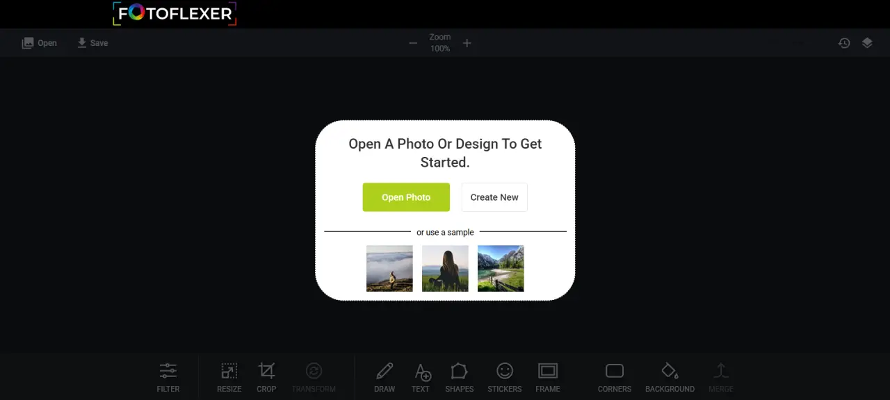 FotoFlexer Editor