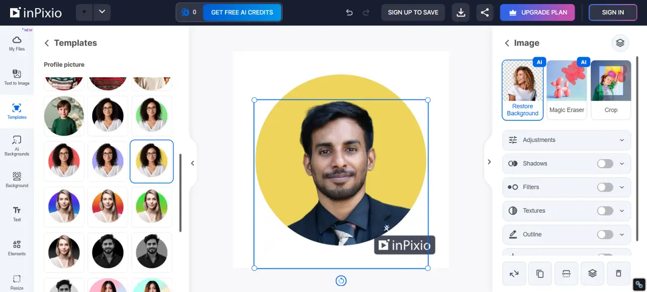 inPixio Editor