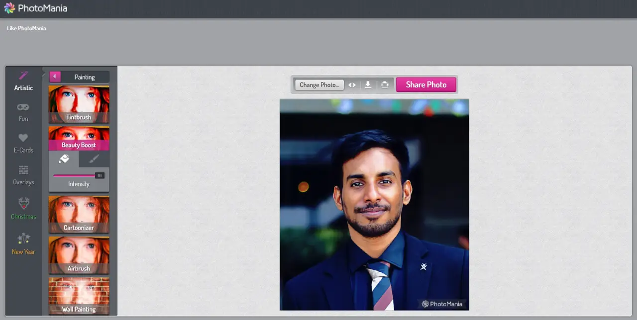 PhotoMania (Free Photo Effects Editor)